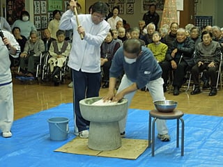 餅つき